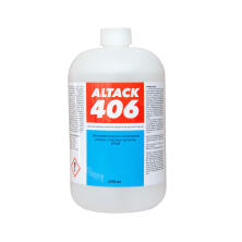 Моментальный цианоакрилатный клей ALTACK 406, 500 мл