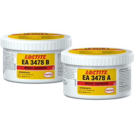 Loctite 3478 Superior Metal — эпоксидный состав с ферросилицием, Shore D 90