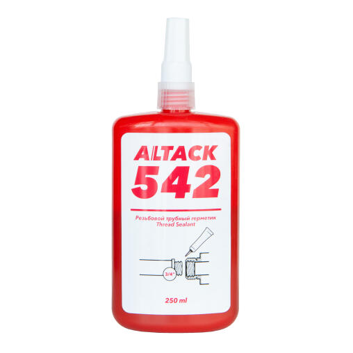 ALTACK 542 фиксатор резьбовых трубных соединений, 250 мл